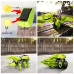 Solarbetriebene Roboter-Bausteine für Kinder, die sich bewegen und interagieren, ideal für Bildung und Spiel im Freien. Perfekt für umweltbewusste Kinder, die Technik und Natur verbinden möchten.