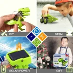 Spielzeug-Roboter für Kinder, ideal für STEM- und DIY-Projekte, mit Solarenergie betrieben, perfekt als Geschenk, fördert technisches Verständnis und Kreativität bei Kindern.
