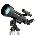 Hochwertiges Teleskop für Astronomie und Wissenschaft, ideal für Hobbyastronomen und Wissenschaftler, mit stabiler Montierung und verstellbarem Stativ.