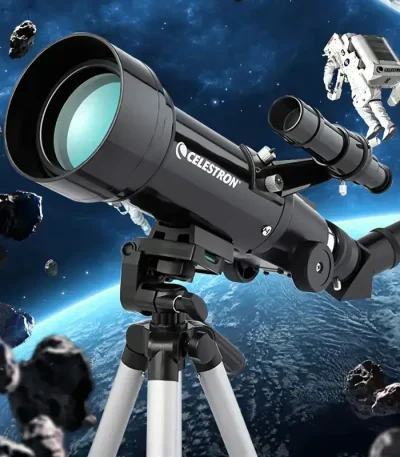 Hochwertiges Celestron Teleskop für Astronomie-Enthusiasten, ideal für die Beobachtung von Sternen, Planeten und Himmelskörpern im Weltraum.