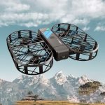 Kleine Drohne mit Kamera, ideal für Wissenschafts- und Technik-Enthusiasten, perfekt für Luftaufnahmen und Forschungsprojekte.
