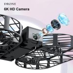 Drohne mit 6K HD Kamera, ideal für Luftaufnahmen und professionelle Fotografie. Ausgestattet mit fortschrittlicher Kamera-Technologie und stabiler Flugsteuerung für beeindruckende Bilder aus der Luf.