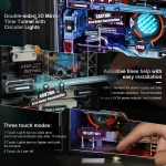 Interaktives wissenschaftliches Gadget mit Touch-Modi, LED-Lichtern und Bauanleitungen, ideal für Dekoration und Bildung.