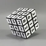 Ein 3D-Gehirnwürfel mit nummerierten Seiten, ideal als wissenschaftliches Dekorationsstück oder Lernspielzeug. Perfekt für Bildung und kreative Raumgestaltung.