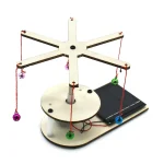 Wissenschaftliches Schwerkraft-Experimentiergerät mit beweglichen Kugeln, ideal für Bildung und Dekoration.