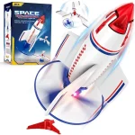 Hochwertiges Raumfahrt-Spielzeug mit Startbahn, ideal für Kinder, fördert Fantasie und Lernen über das Weltall. Perfekt für kleine Astronauten und Science-Fans.