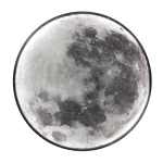 Detailliertes Modell des Mondes mit sichtbaren Kratern und Oberflächenstrukturen, ideal für wissenschaftliche Bildung oder als dekoratives Element.